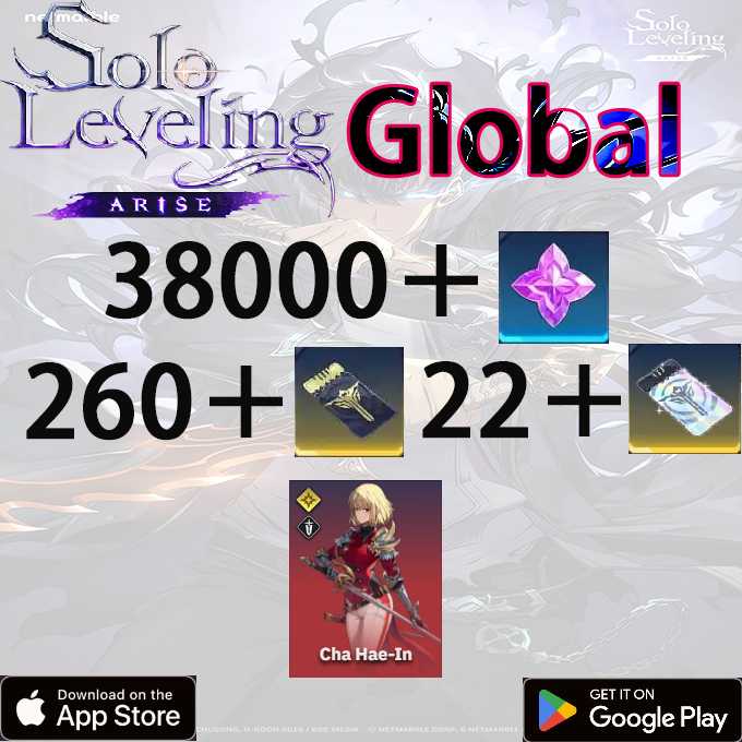 [Global] 38000+ Essence Stones +Cha Hae-In+[selectionDraw Ticket × 260 ...