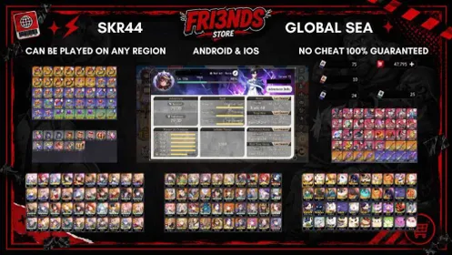 SKR44 | GLOBAL ASIA | BEAST 5O7K MELIA T4 GELIDUS T3 + 48 T6 SSR + 13 6STAR LEG PET + 47,7K RUBIES + 134 TICKET TOTAL
