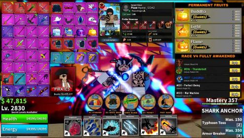 🐲Blox Fruit | 3 PERM [Buddha,Light,Flame] + 5 Gamepass [DBV2] + Ghoul V4 + Sanguine Art + 6.4m Pirate Bounty | SAE | Visit my shop for more epic deals!