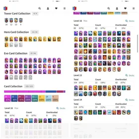 [RARE CR AND COC MAX BOTH 1 GMAIL] CR 13 HEROS CARD] 37 EVO ] 82 CARD LVL 16] BOTH GAME HAVE 60% DISCOUNT SHOP ] TH 18 MAX] 12 EPIC EQUIPMENT MAX ] HIGH SKIN SCENERY] LEGEND LEAUGE 3 CURRENT] BEST DEAL