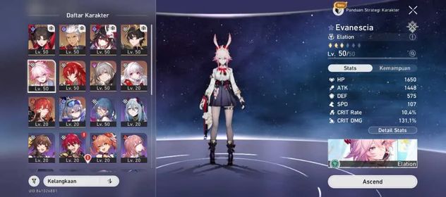 Asia | TL39 | Female | Evanescia Sign + Archer Sign + Rin Tohsaka Sign | Event Banner Guaranteed Rate On Pity 42 | Free Selector Collab ON | Golden Companion Spirit x2 | Story Penacony Act 1 | Username Unset Birthday Unset