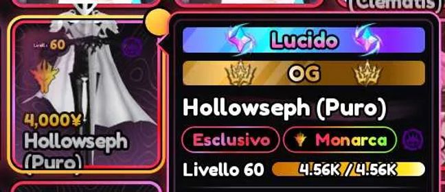 OG HOLLOW SERAPH SHINY