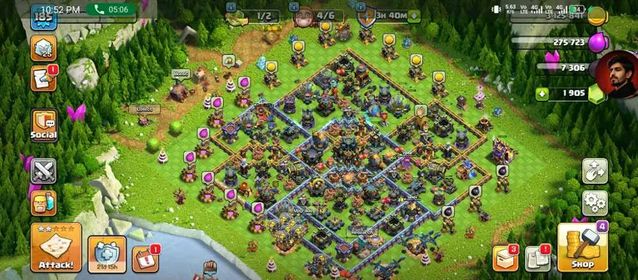 P-203   Town Hall 17 semi max|| heros 63-73-41-47-33-4|| max defence || 6 builders|| name change available ||  equipment high level