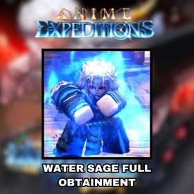 ANIME EXPEDITIONS | WATER SAGE FULL OBTAINMENT AND EVOLUTION SERVICE