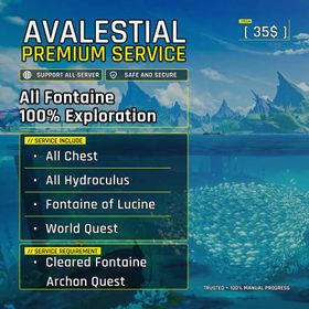 Fontaine Exploration 100% Ultimate Service