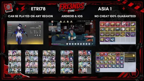 ETR178 | ASIA 1 | BEAST ENDGAME 50SSR 16LND ANIMUS + KETHOS + 17K CRYSTAL + 256 PURPLE TIX + 39 GOLD TIX + 31 KINETIC TIX