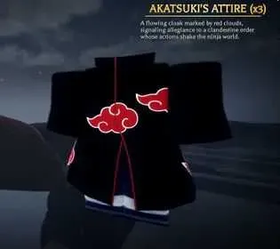 [AOTR] AKATSUKI ATTIRE [Attack on Titan: Revolution - ROBLOX]