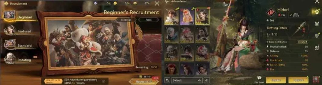EU starter 1x multi midori+27ticket beginner on female mc only tutorial summon