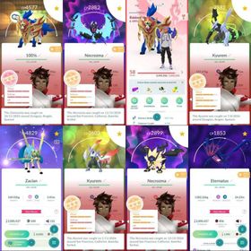 👑 2016 GOD LV 58 | HUNDO ZAMAZENTA SHIELD AE | SHINY ZACIAN SWORD AE | NECROZMA DUSK+DAWN | SHINY KYUREM BLACK+WHITE | ETERATUS | 400 LEG | 26 SHINY LEG
