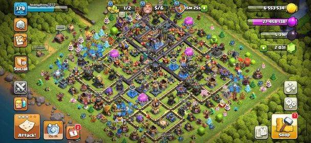 Th18 Strong [Wall Max] | [11x-Epic Equipment] | [2-Hero Max] | Super Defence | Xp-179 | NC-Yes | BEST-DEAL