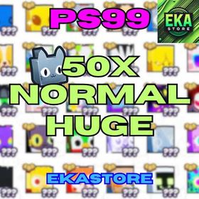 50x Normal Huges | Cheap And Fast | Pet Simulator 99 / PS99