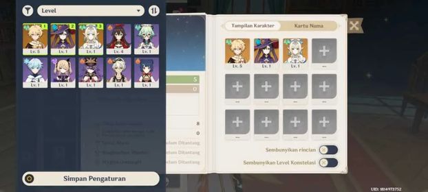 [Asia Aether] Starter Vesna + Mona + Keqing + Sky Atlas AR 5