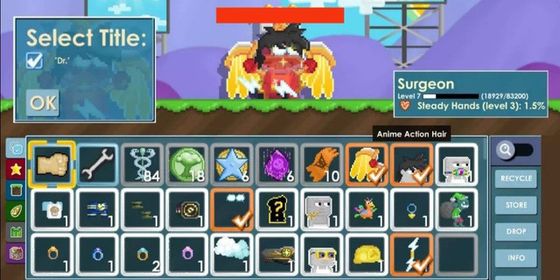 GW1062 //MERCY WINGS ACCOUNT DR TITLE + FOCUS EYE + ANIME ACTION HAIR PRO