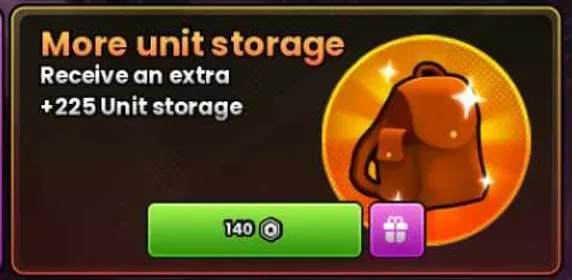 More unit storage | 140R | Anime Origins