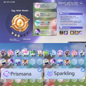 🐼APAC Server 🦄10 Prismana,10 Sparkling,27 Umbral!Solo Chaos Nightmare Team!Egg Heist MASTER!Infergon,Irisalis,Hexxin,Glacy,Scorchhowl,Stellarys!