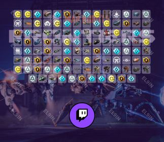 🌌 Twitch Drops 💎 Shadowed Bastion 🌐 War Robots: Frontiers [Total 109 Items]