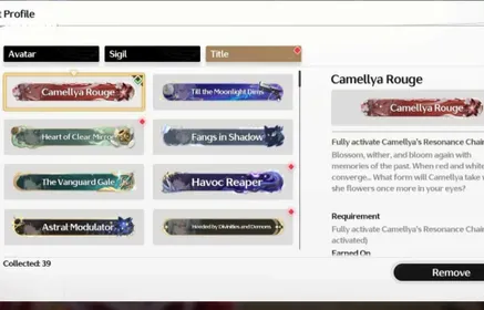 Account Rental RC6 | Yinlin Changli Lupa Lucy Camellya | Fast Access