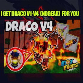 Blox Fruit Boosting - Obtain - Draco Race V4 (NO GEAR)
