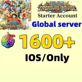 Global| IOS /only| [1500-1600+ Diamond/Rainbow]丨Global English server | Initial account|[Instan Delevery]ONE PIECE TREASURE CRUISE