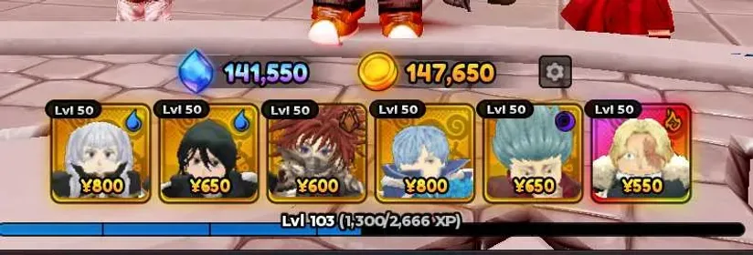 Anime Expeditions Account | 110k+ Diamonds(Gems) | Lv.90+ | 300+ Rerolls