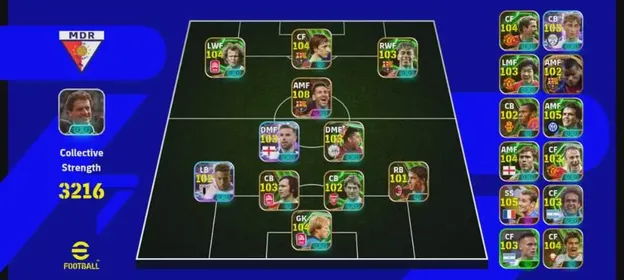 🤯6× BigTime Cards🤯⚡(MSN) BigTime Blitz Messi (108)×BigtTime '24 Messi (106)⚡Epic Cruyff (104)⚡Epic Uni Hoeneb (104)⚡BigTime Griezmann (105)⚡Epic Yamal (103)⚡Epic Mathhaus (105)⚡Epic Scholes (104)⚡Epic Owen (104)⚡Epic David Villa (104)⚡BigTime Rivaldo⚡BigTime Nisteirooij⚡BigTime Raul⚡Epic Rooney⚡Epic Maradona⚡Epic Rijkaard⚡Epic Adams⚡Epic Beckenbouer⚡Epic Costacurta⚡Epic Batistuta⚡Epic Berbatov⚡Epic Beckham⚡Epic Ji-Sung⚡Henderson⚡Tonali⚡Huijsen⚡Jordi Alba⚡Blitz Curler (Olise×Doue)⚡Argentina '24 National Team Pack⚡Barcelona Squad⚡Many POTW/Highlight/Showtime Cards⚡Best Collections⚡Good Managers⚡Only Konami⚡