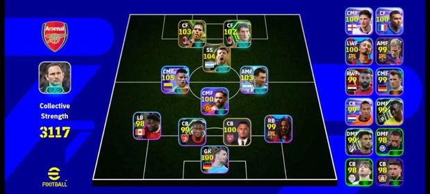 E30✨STRENGTH 3117 ✨JAMES RODRIGUEZ 105✨AGUERP 104✨3 EPIC✨3 SHOW TIME✨LOGIN KONAMI