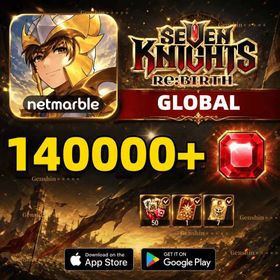 GLOBAL|140000 Rubies + 750 Summon Tickets + 450 Pet Summon Tickets + 12–20 Legendary Characters+Sung Jinwoo+Cha Hae-Yi|50 Selectable Limited Heroes + Selectable Teo + 7 Seven Knights Scrolls+200-Day Commemorative Ring Guide Gift Box + 300-Day Commemorative Gift Box|Seven Knights Re:birth