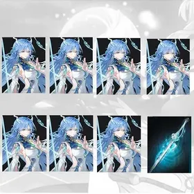 Asia lv 8| Qingxiao + Qingxiao + Qingxiao + Qingxiao + Qingxiao + Qingxiao + Qingxiao + Qingxiao Weapon | Random 4 stars |The novice pool is not used