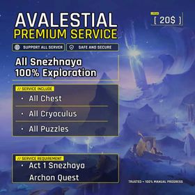 Snezhaya Exploration 100% Ultimate Service