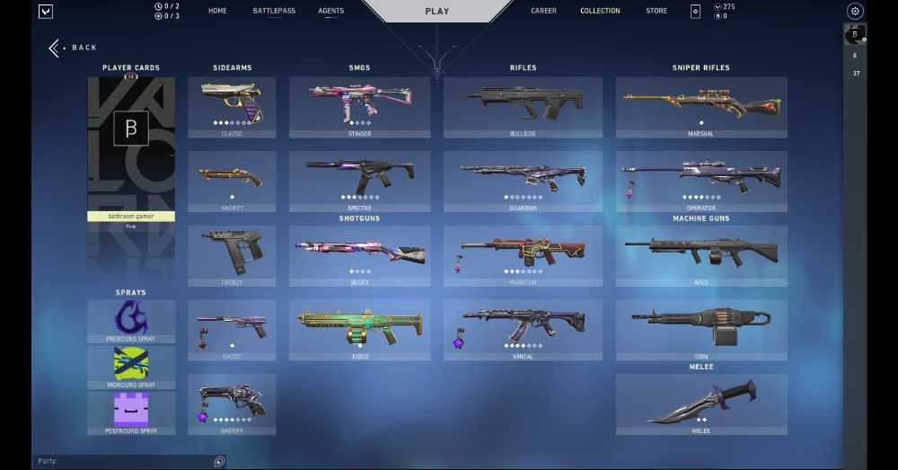 Valorant account(i accept paypal)