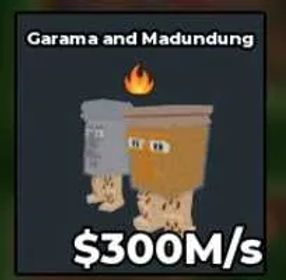 [INSTANT DELIVERY] Garama And Madundung (CLEAN TRAITS) 300M/s l Steal A brainrot