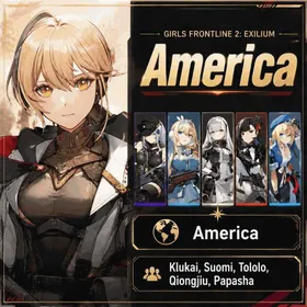 America | Klukai, Suomi, Tololo, Qiongjiu, Papasha | 1 Hour Delivery