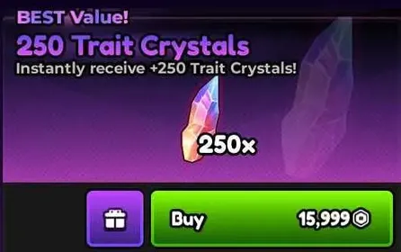 Anime Expeditions 250 Trait Crystals Cost 16K RBX (INSTANT DELIVERY) ( Trait )