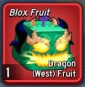 Blox Fruits Dragon Fruit West [In game trade]