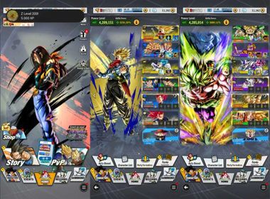 DBL481 – Global Android Premium Account | 10 Legends & Ultra Units, Multiple Legends Limited Characters