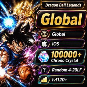 Global | iOS | 100000+ Chrono Crystal, Random 4-20LF | Fast Delivery