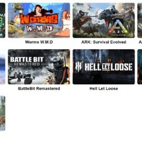 [ 44 H ★ ARK: ★ 8 Games 🎮 ] ✅ [ Warframe + Worms W.M.D + Wallpaper Engine + BattleBit Remastered + Other ] Steam Account