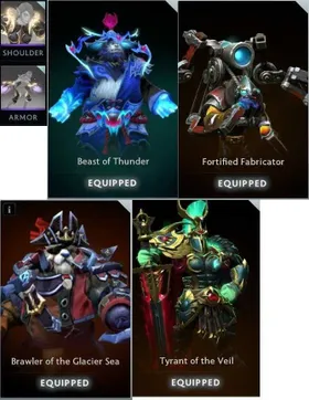 DO834 //3706 matches 88 trophies Lots of sets Phantom Assassin Arcana