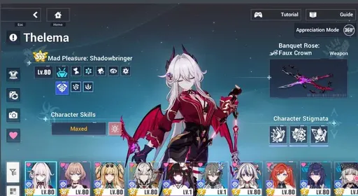 HKI33 – HI3rd EU Whale Account | Global Endgame, Android & iOS Ready