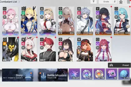 Asia | 20K Crystal and 71 Signal | Diana, Tiphera, Haru, Rita, Kayron | Selector On