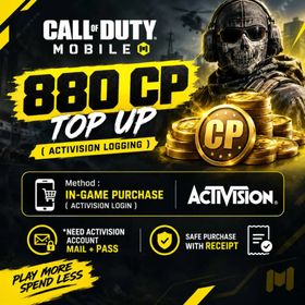 880 CP Top Up ( Activision logging)