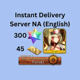 [NA] Starter 300 SQ + 45 Ticket | Sodom's Beast / Draco (Beast) Lv. 80 | Fuyuki | Birthday Unset | English | Instant Delivery | Automatic Delivery