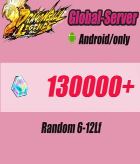 Dragon Ball Legend/Global Version [Android Only] 130000+ Time Crystal] + Random 4-10 LF || BIND ID || Story Completed || FastShipping