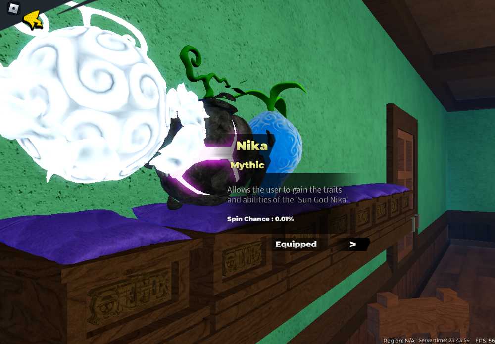 [Fruit Battlegrounds Nika Max Level 300 Unlocked Soru Unverified 13