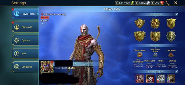 [4 Mythical Champions][26.36M] Lady Mikage,Komidus,Embrys,Karnage + 259 LEGENDARY (Marius,Nekhret,Krisk,Lydia(6*),Mith(6*),Ursuga,Tormin,Armanz(6*)/x2,Candr(6*),Kymar(6*),Gnut x2,Fabian,Harima,Trunda,Michinaki,Chesire,Wixwell…) + 1k UNM + 1k NM HYDRA