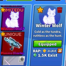 Bladeball Winter Wolf (NEGOTIABLE PRICE)