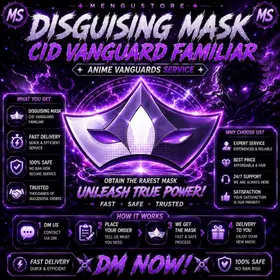 ANIME VANGUARD | GET CID VANGUARD FAMILIAR