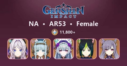 NA✨11800+Primogems✨Citlali✨+ Ineffa✨+ Yumemizuki Mizuki✨+ Tighnari✨+ Keqing✨AR53 ✨ See description for details.#744