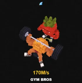 Gym Bros 170M Steal a Brainrot