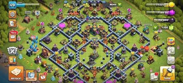 ⚔️TH14⚔️ LOOKS GOOD SEMI MAX DEFENSE HERO 72,68,45,41,23,ABILITY  GIANT GAUNTLET, SPIKY BALL, SNAKE BRACELET, MONOLITH ARROW, MAGIC MIRROR ,METEOR STAFF, FIREBALL,ELECTRO BOOTS,ROCKET SPEAR AND ETC